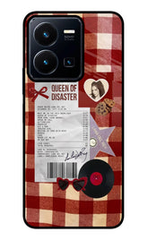 Queen of Disaster Vivo Y35 Glass Case